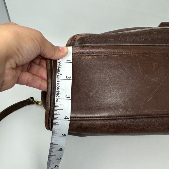 Vintage COACH Men's Leather Messenger Bag 5283 Harrison Briefcase Attache, USA - Picture 11 of 16